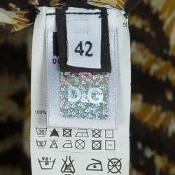D and G Animal Print Kaftan M