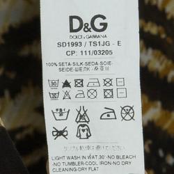 D and G Animal Print Kaftan M