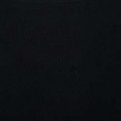 Pre Owned D&G Black Wool Pencil Skirt M