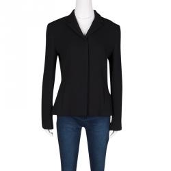 Pre Owned D&G Black Wool Blazer M