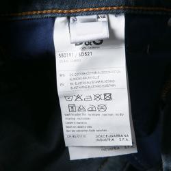 Pre Owned D&G Dark Blue Very Tight Fit Pretty Jeans M