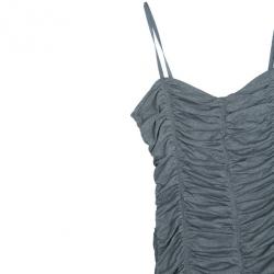 D and G Sleeveless Ruched Top S