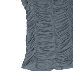 D and G Sleeveless Ruched Top S
