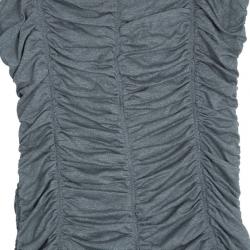 D and G Sleeveless Ruched Top S