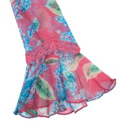 D and G Printed Silk Top S