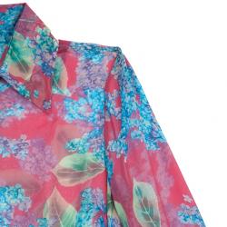 D and G Printed Silk Top S