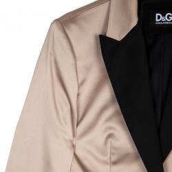D and G Satin Tuxedo Jacket M