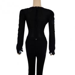 Pre Owned D and G Long Sleeve Corset Top M