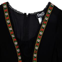Pre Owned D and G Long Sleeve Corset Top M