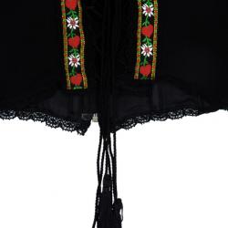 Pre Owned D and G Long Sleeve Corset Top M