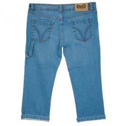 Pre Owned D and G Crop 3/4 Denim Jeans M