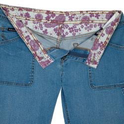 Pre Owned D and G Crop 3/4 Denim Jeans M