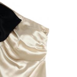 D and G Bow Detailed Satin Dress M