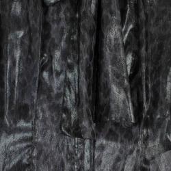 Pre Owned D and G Leopard Print Chiffon Top S