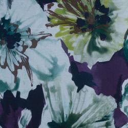 Pre Owned D and G Purple Floral Pencil Skirt M