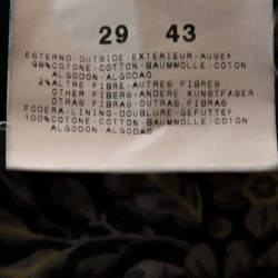 Pre Owned D&G Blue Denim Twisted Belt Loop Detail Straight Leg Jeans M