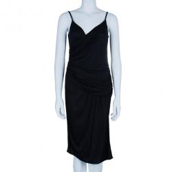 D and G Drape Detail Cocktail Dress M