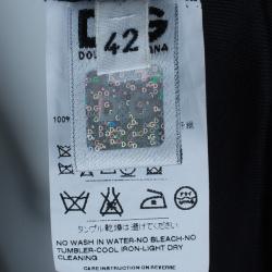 D and G Drape Detail Cocktail Dress M