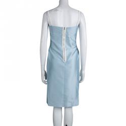 Pre Owned D&G Powder Blue Sleeveless Dress M