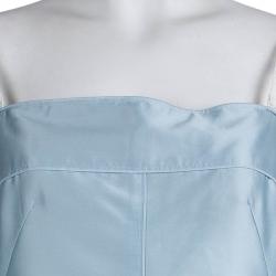 Pre Owned D&G Powder Blue Sleeveless Dress M