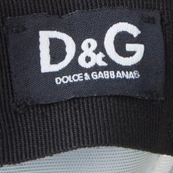 Pre Owned D&G Powder Blue Sleeveless Dress M