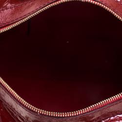D & G Red Patent Leather Emy Satchel
