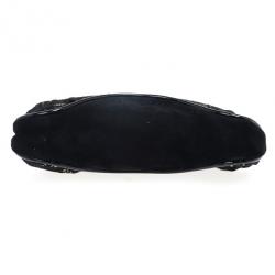 Pre Owned D and G Kiss Lock Frame Lace Clutch