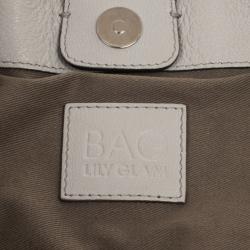 D&G Grey Quilted Lily Glam Tote Bag