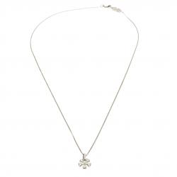 De Beers Corsage Five Diamond Pendant Chain Necklace