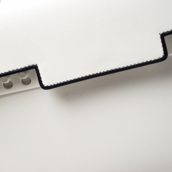 Delvaux White Leather Tempete MM Top Handle Bag                  