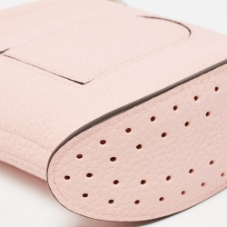 Pre Owned Delvaux Pink Leather Pin Toy Bag