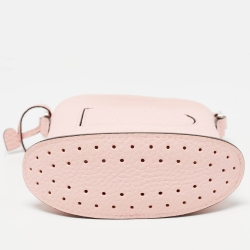 Pre Owned Delvaux Pink Leather Pin Toy Bag
