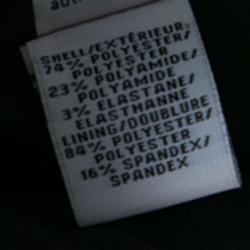 Pre Owned Diane Von Furstenberg Black and Blue Geometric Pattern Jacquard Sleeveless Madyson Dress L