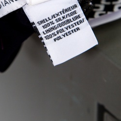 Pre Owned Diane Von Furstenberg Purple Printed Silk Asymmetric Louella Skirt M