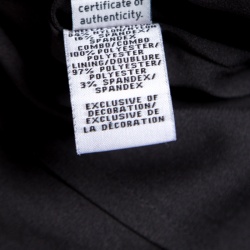 Pre Owned Diane Von Furstenberg Black Embellished Lace Elle Wrap Maxi Dress S 