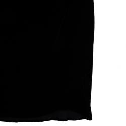 Pre Owned Diane Von Furstenberg Casey Silk Velvet Lace Dress L