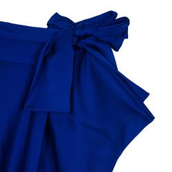 Pre Owned Diane Von Furstenberg Royal Blue Sarong Pants S