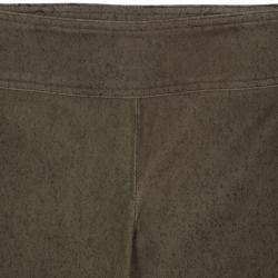 Pre Owned Diane Von Furstenberg Olive Gretel Weathered Leather Pants XS