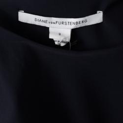 Pre Owned Diane Von Furstenburg Alba Two Mini Dress S