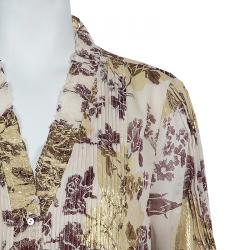 Pre Owned Diane von Furstenberg Multicolor Layla Dress L