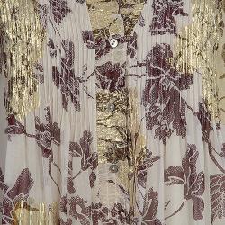 Pre Owned Diane von Furstenberg Multicolor Layla Dress L