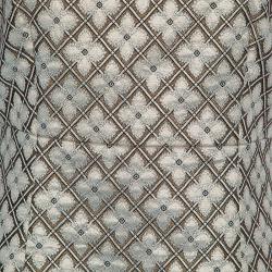 Pre Owned Diane Von Furstenberg Gold Carrie Two Dress M