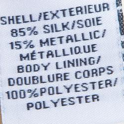 Pre Owned Diane Von Furstenberg Cream Printed Layla Dress XL