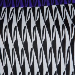 Pre Owned Diane Von Furstenberg Multicolor Printed Silk Jersey Ruri Dress L