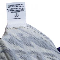 Pre Owned Diane Von Furstenberg Multicolor Printed Silk Jersey Ruri Dress L