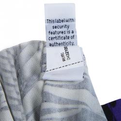 Pre Owned Diane Von Furstenberg Multicolor Printed Silk Jersey Ruri Dress L