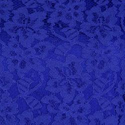 Pre Owned Diane Von Furstenberg Cobalt Blue Zarita Lace Dress M