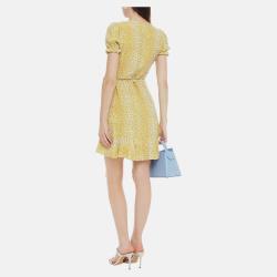 Pre Owned Diane Von Furstenberg Viscose Mini Dress M
