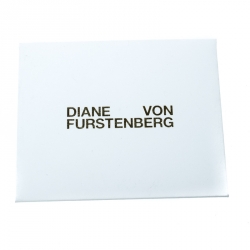 Pre Owned Diane Von Furstenberg Navy Blue/Black Suede and Patent leather Uptown Clutch