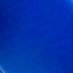 Pre Owned Diane Von Furstenberg Blue/Brown Leather Uptown Clutch